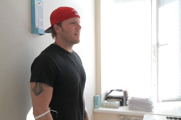 Как «Барыс» медосмотр проходил