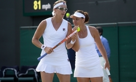 Видеообзор 1/4 финала «Wimbledon — 2015» Шведова/Дельаква — Хингис/Мирза 5:7, 3:6