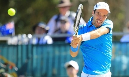 Фоторепортаж с матча Кубка Дэвиса Австралия — Казахстан встречи Самюэл Грот — Михаил Кукушкин