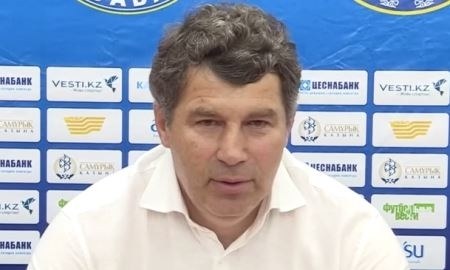 Видео послематчевой пресс-конференции Виктора Кумыкова игры Премьер-Лиги «Ордабасы» — «Окжетпес» 2:1