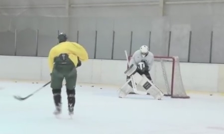 Видеообзор тренировки «Бейбарыса» на льду