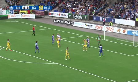 Видеообзор матча Лиги Чемпионов ХИК — «Вентспилс» 1:0