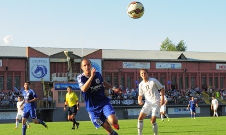 Фоторепортаж с матча Премьер-Лиги «Окжетпес» — «Астана» 1:2 