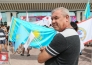 Как алматинцы болели за свой город в олимпийской гонке