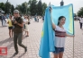 Как алматинцы болели за свой город в олимпийской гонке