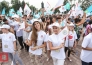 Как алматинцы болели за свой город в олимпийской гонке