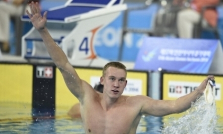 Казахстанец Дмитрий Баландин прошел в финал чемпионата мира по водным видам спорта