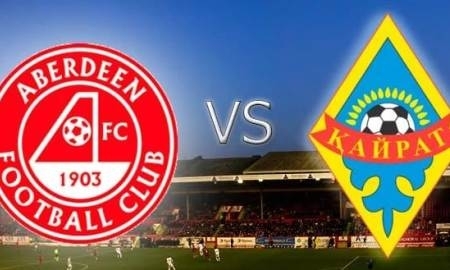 Простые цифры о матче «Абердин» — «Кайрат»