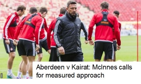 «„Абердин“ надеется победить „Кайрат“ с помощью фул-хауса». Обзор британских СМИ перед матчем «Абердин» — «Кайрат»