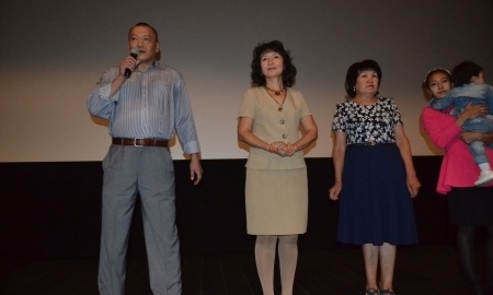 В Петропавловске презентовали фильм о чемпионе Жаксылыке Ушкемпирове