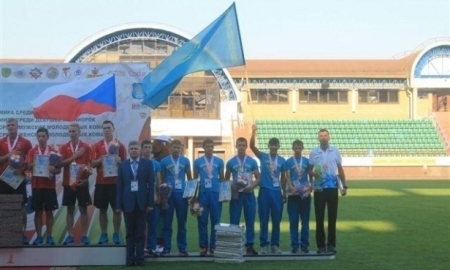 Юношеская сборная Казахстана по пожарно-спасательному спорту установила два новых рекорда на чемпионате мира