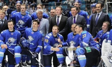 Фоторепортаж с победы «Барыса» в Кубке Президента РК