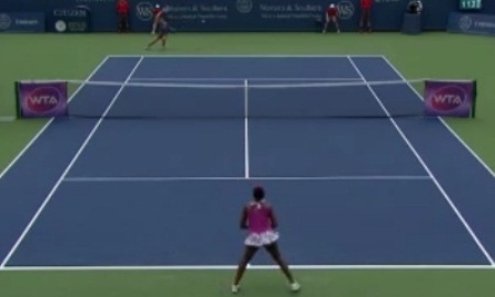 Видеообзор матча «Western & Southern Open» Зарина Дияс — Винус Уильямс 6:7, 4:6