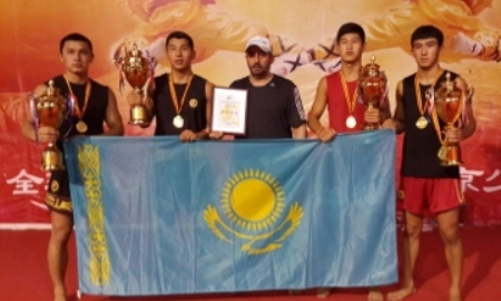 Хромтауские мастера ушу-саньда одолели родоначальников этой борьбы — китайцев