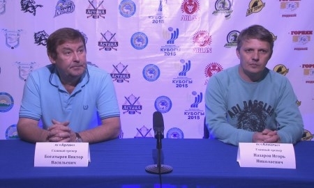Видео послематчевой пресс-конференции игры Кубка Казахстана «Арлан» — «Алматы» 3:0 