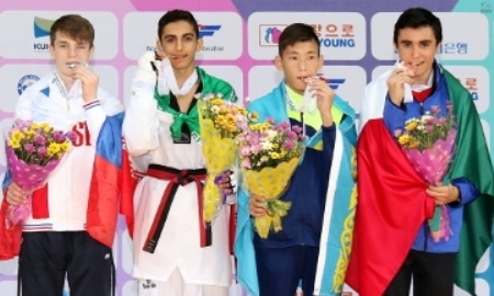 Двое казахстанских таеквондистов завоевали «бронзу» на чемпионате мира в Южной Корее