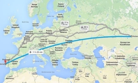 «Астану» ждёт самый долгий перелёт в истории Лиги Чемпионов