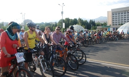 В субботу в Алматы состоится городской велопробег, посвященный Дню Конституции