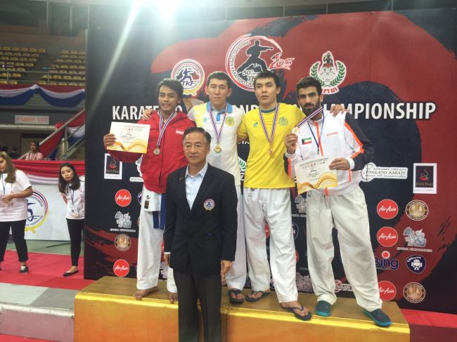 Актюбинские каратисты вернулись из Таиланда с «золотом» и «серебром»