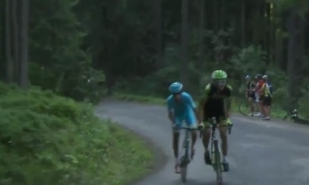 Видео финиша пятого этапа «Тура Польши» с участием гонщиков «Астаны»