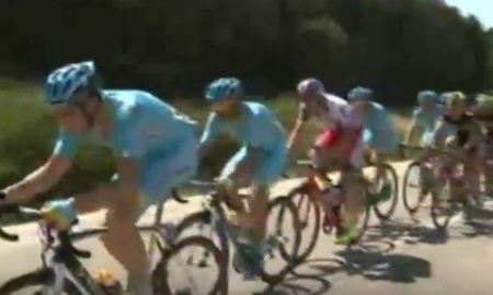 Видео победного финиша Мигеля Анхеля Лопеса на четвертом этапе «Вуэльты Бургоса»