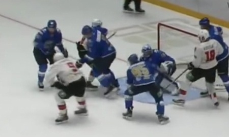 Видеообзор матча Кубка Президента РК «Барыс» — «Металлург» Нк 4:2