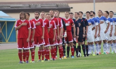 Фоторепортаж с матча Первой лиги «Акжайык» — «Махтаарал» 2:2