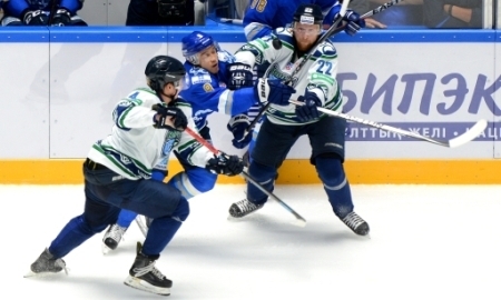 Видеообзор матча Кубка Президента РК «Барыс — «Югра» 1:2