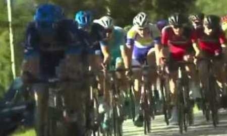 Видео финиша третьего этапа «Арктической гонки Норвегии» с участием гонщиков «Астаны»