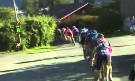 Видео финиша четвертого этапа «Арктической гонки Норвегии» с участием гонщиков «Астаны»