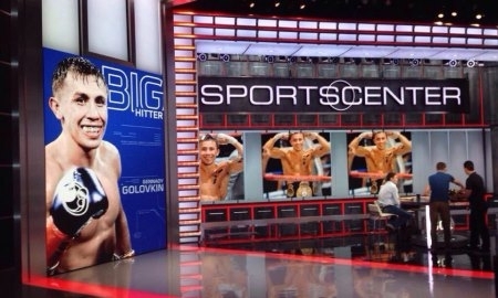Геннадий Головкин побывал в студии «SportsCenter»