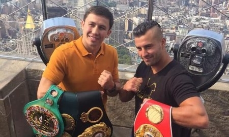 Трансляция пресс-конференции Головкин — Лемье в Нью-Йорке