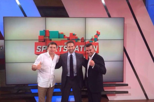 Головкин и Лемье побывали на передаче «SportsNation»