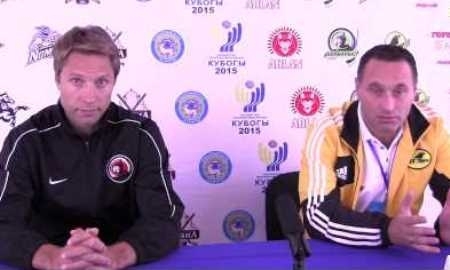 Видео послематчевой пресс-конференции игры Кубка Казахстана «Темиртау» — «Бейбарыс» 2:3 Б