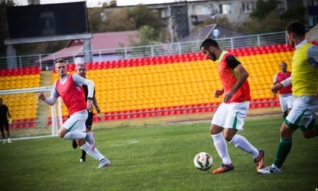 Фоторепортаж с двустороннего товарищеского матча «Атырау»