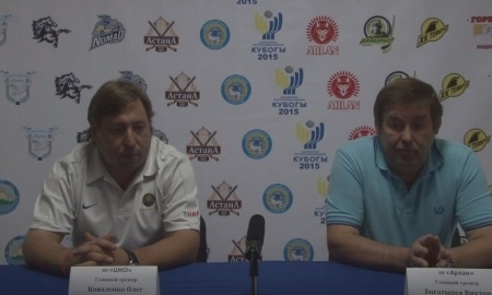 Видео послематчевой пресс-конференции игры Кубка Казахстана «Арлан» — ШКО 5:1