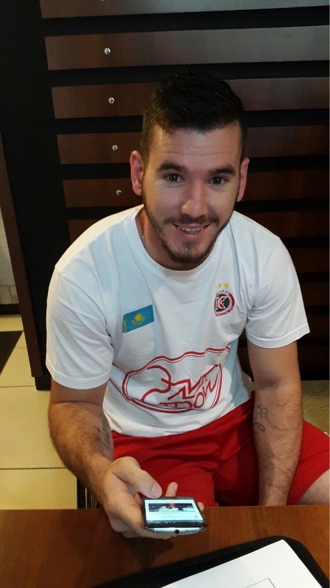 Ронкальо: «Спасибо партнерам по команде, что дружелюбно меня приняли»