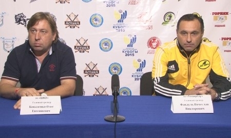Видео послематчевой пресс-конференции игры Кубка Казахстана ШКО — «Темиртау» 0:5
