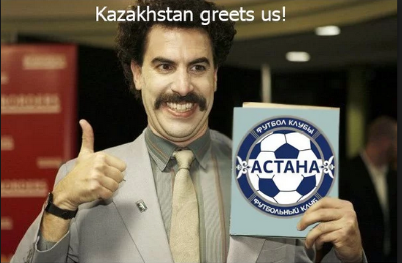 Казахстан до сих пор ассоциируется с Боратом