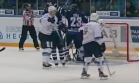 Видеообзор матча КХЛ «Нефтехимик» — «Барыс» 5:2