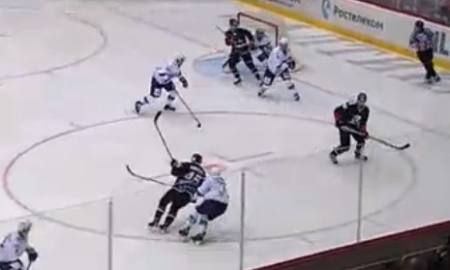 Видео шайб матча КХЛ «Трактор» — «Барыс» 2:1