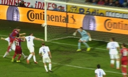 Видеообзор матча отбора к чемпионату Европы 2016 Чехия — Казахстан 2:1