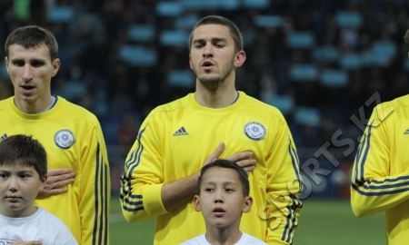 Сборная Казахстана против Исландии сыграет в желтом