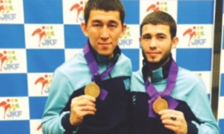 Актюбинские каратисты привезли «золото» из Японии