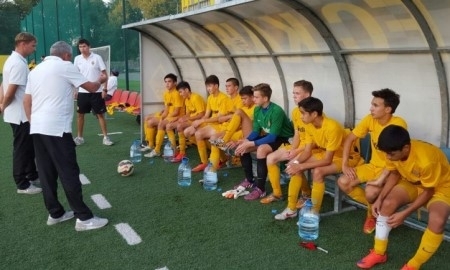 Команда академии «Кайрата» сыграла со сверстниками из Кыргызстана