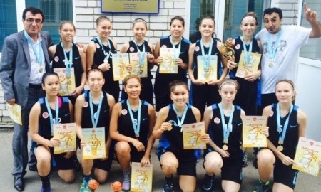 Мангистауские баскетболистки завоевали титул чемпионок Казахстана среди девушек в возрасте до 18 лет