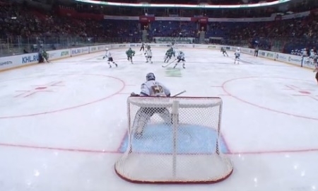 Видеообзор матча КХЛ «Салават Юлаев» — «Барыс» 2:1 Б