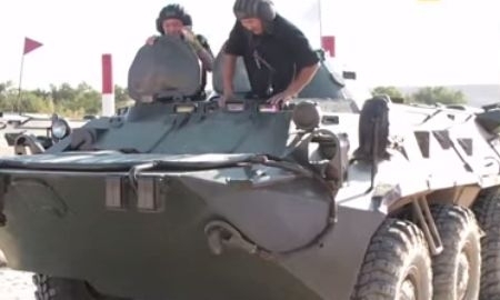 В Шымкенте прошли первые республиканские соревнования по биатлону БТР