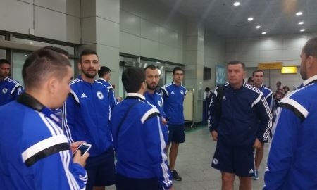 Сборная Боснии и Герцеговины прибыла в Алматы