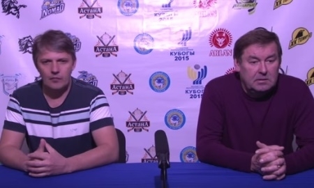 Видео послематчевой пресс-конференции игры чемпионата РК «Арлан» — «Алматы» 3:0